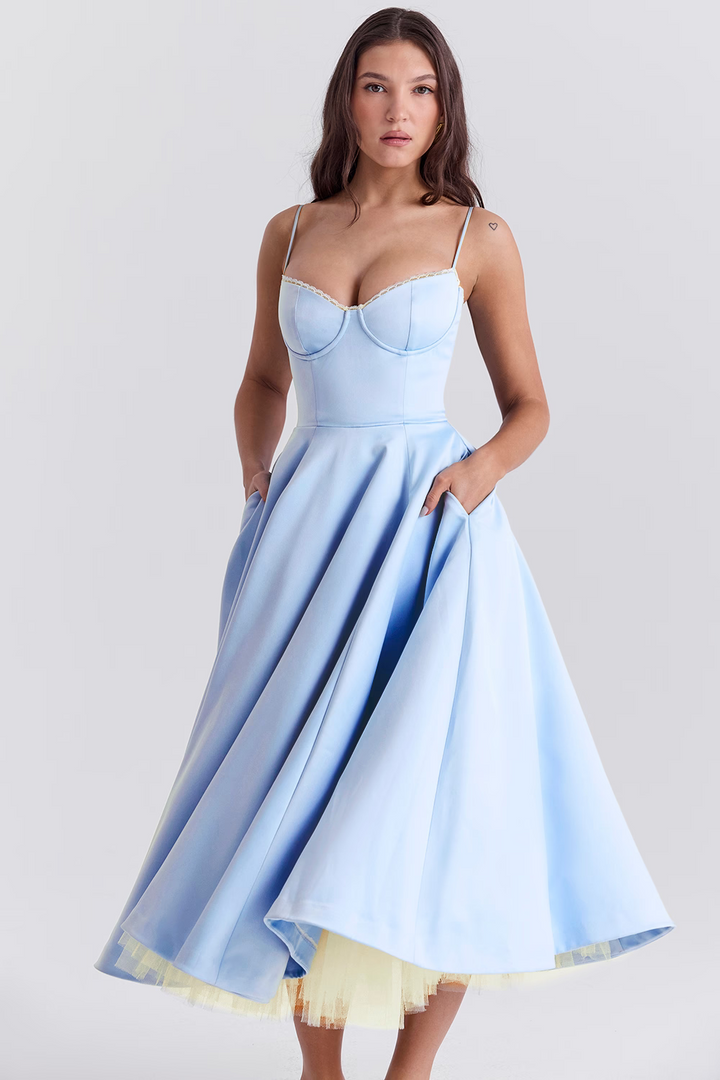 LARA™ | Elegantes Abendkleid aus Satin