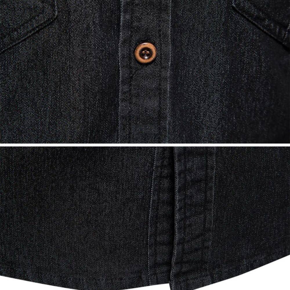 JASON™ | Maßgeschneidertes Jeanshemd für Herren