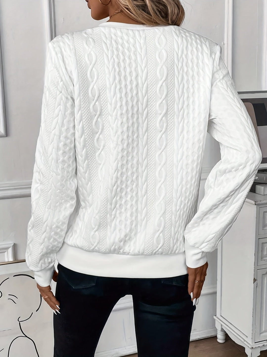 JOLIE™ | Eleganter stylischer Strickpullover