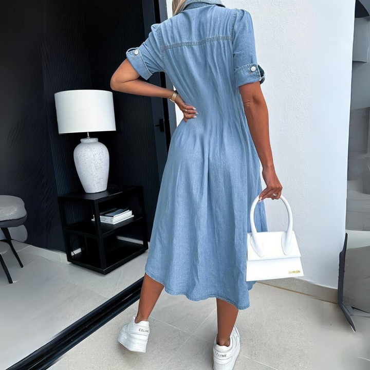 ALISSA™ | Chic Denim Dress Affair