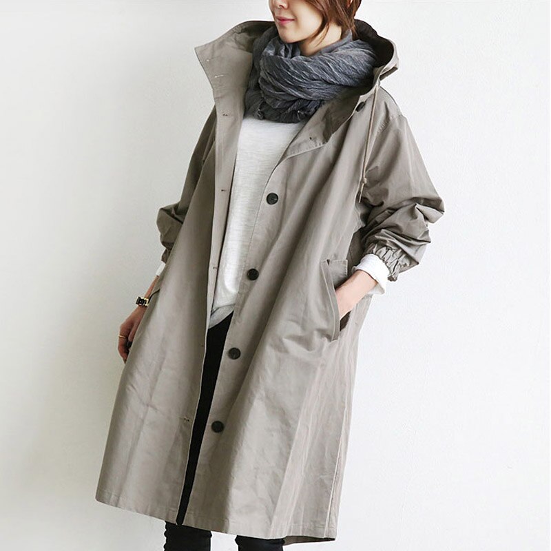 ELENI™ | Eleganter und wasserabweisender Trenchcoat