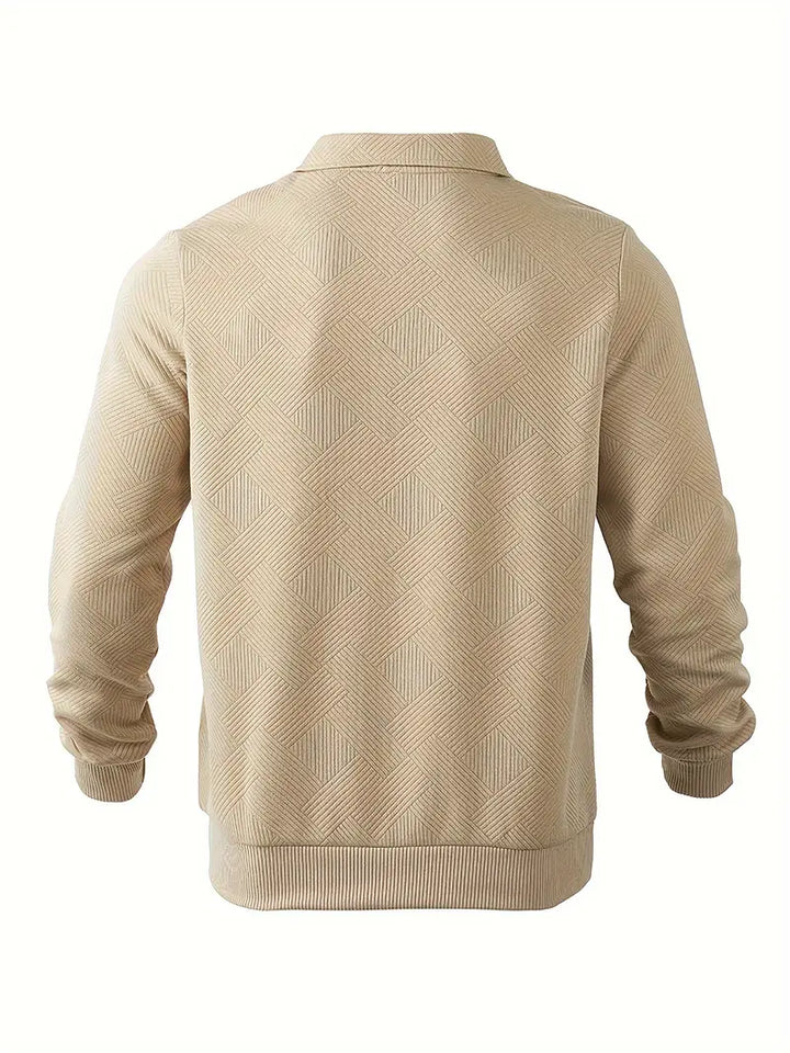 MAXWELL™ | Vintage-Pullover mit geometrischem Design
